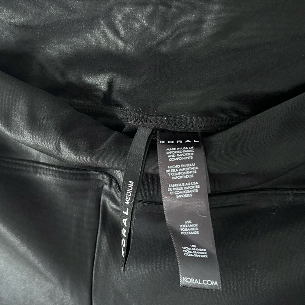 Koral Lustrous High-Rise Capri Leggings - Picture 2 of 6